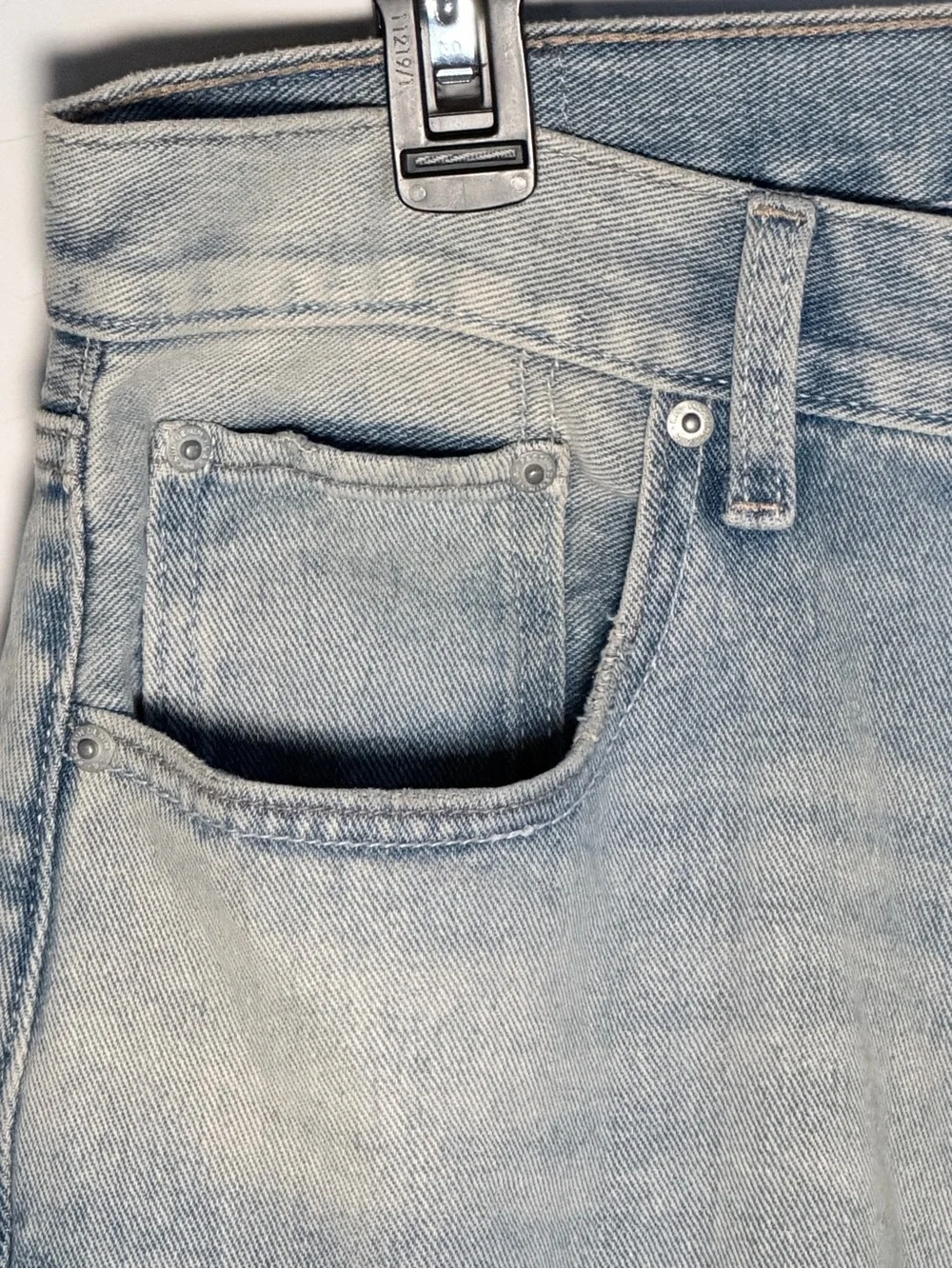 PacSun Light Blue Ryder ultra baggy  Wide-Leg Jeans for Men